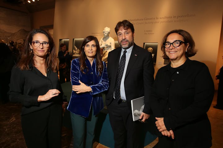Consuelo de Gara, Alessandra Quarto e Tomaso Montanari con Silvia Botti