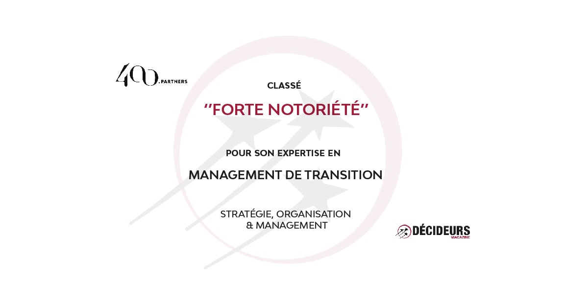 Classement 2021 des meilleurs cabinets de management de transition