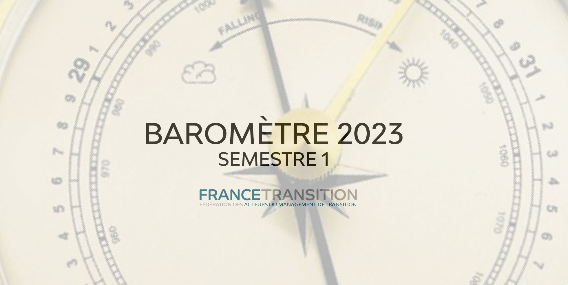 Baromètre du management de transition 2023 semestre 1
