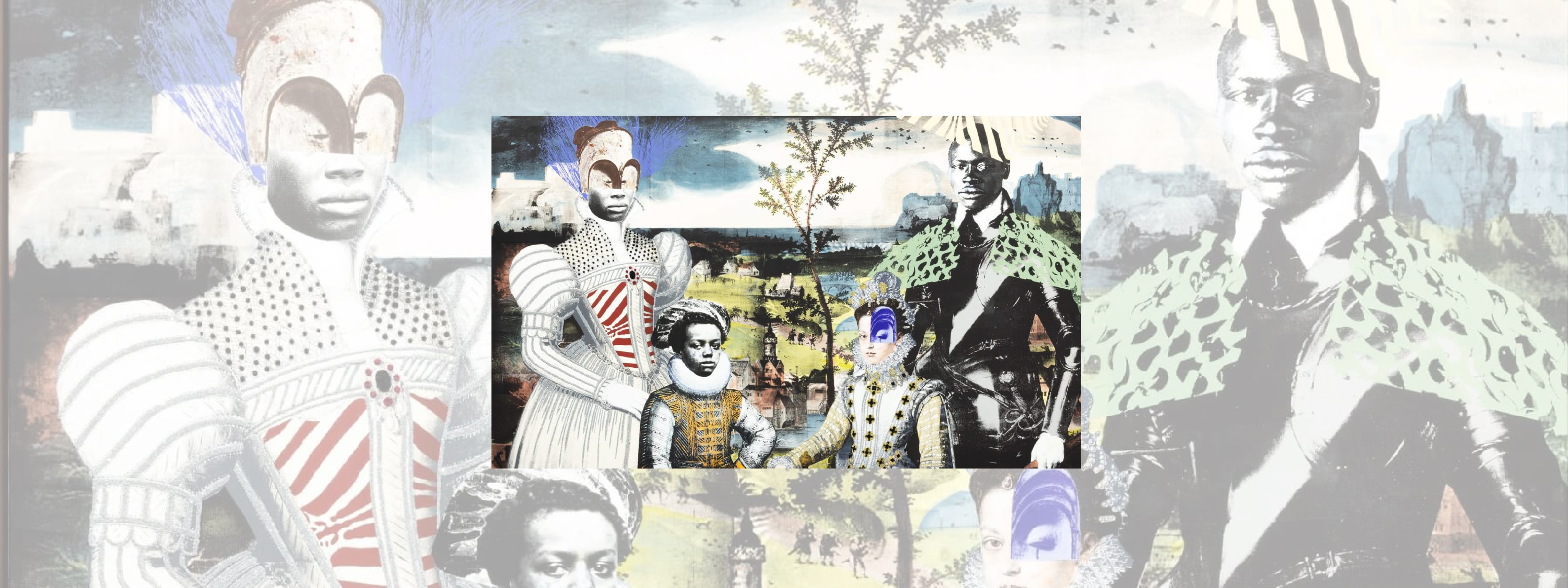 Palais de Tokyo - Raphael Barontini. Quelque part dans la nuit le peuple danse