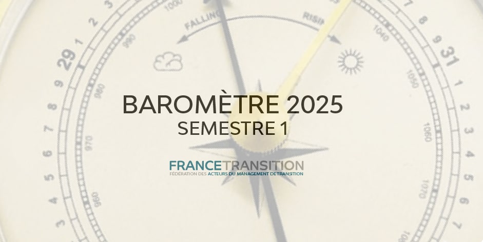 Baromètre 2025 semestre 1 du management de transition