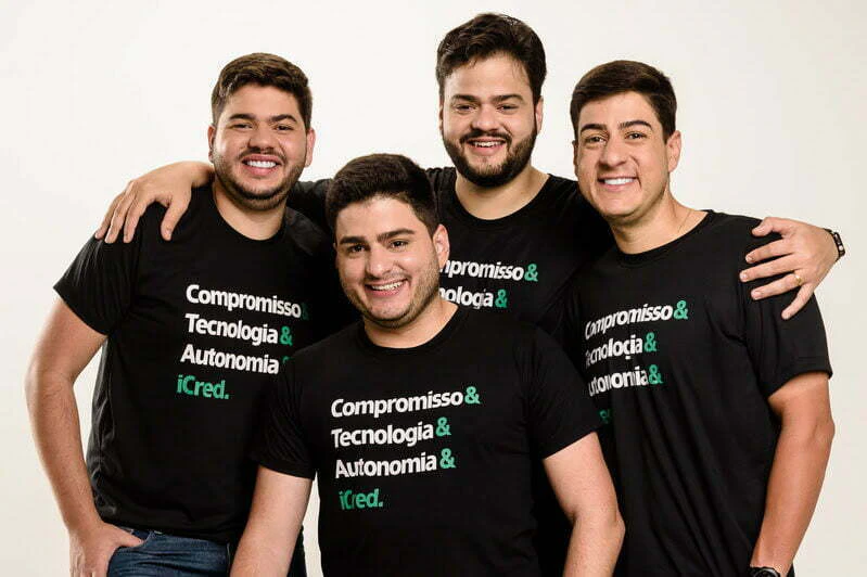 Foto dos sócios fundadores da icred.