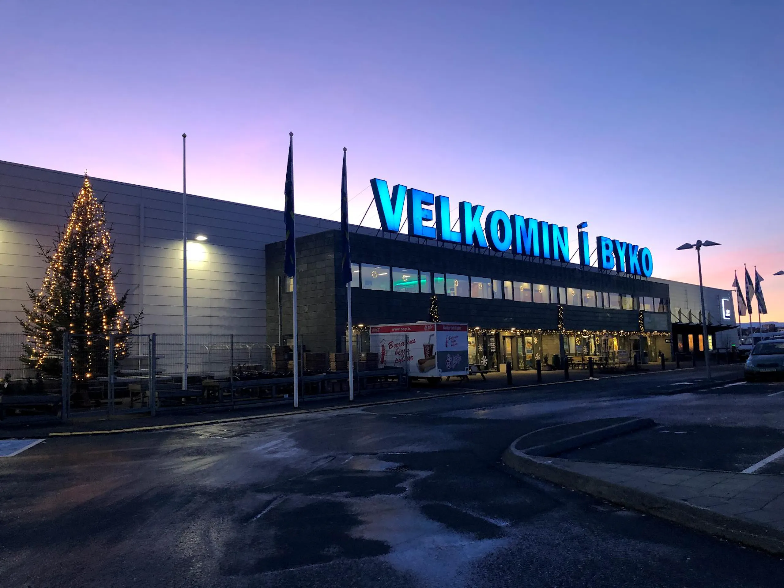 Verslun BYKO Breidd í jólabúning í desember