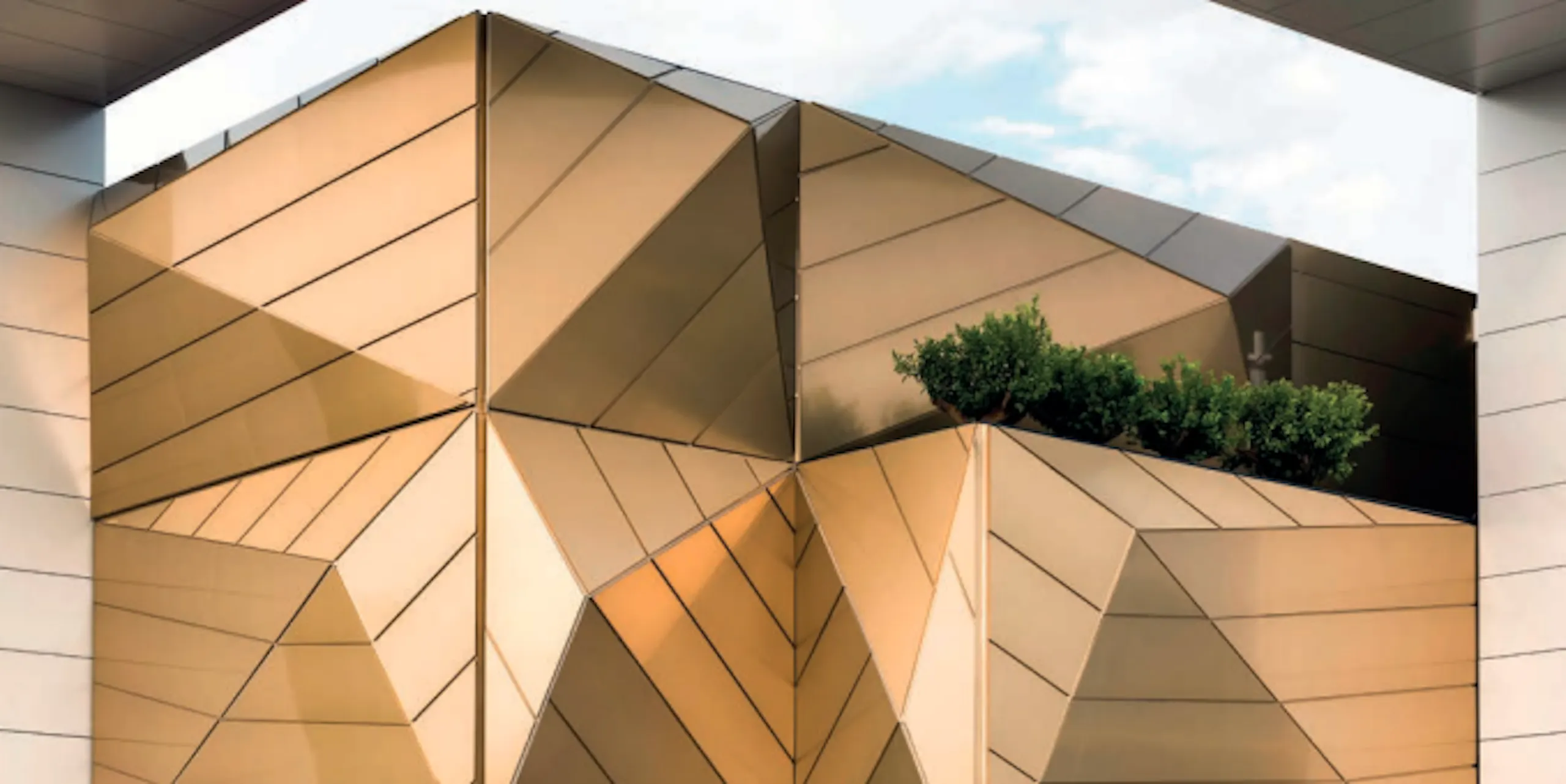 Gyllt klæðning frá Stac Bond