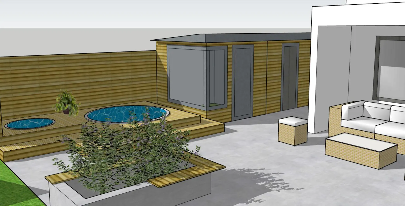 Pallu teiknaður í þrívídd