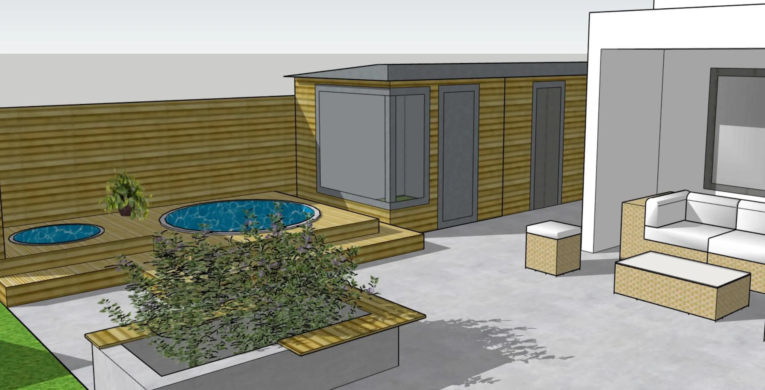 Pallu teiknaður í þrívídd