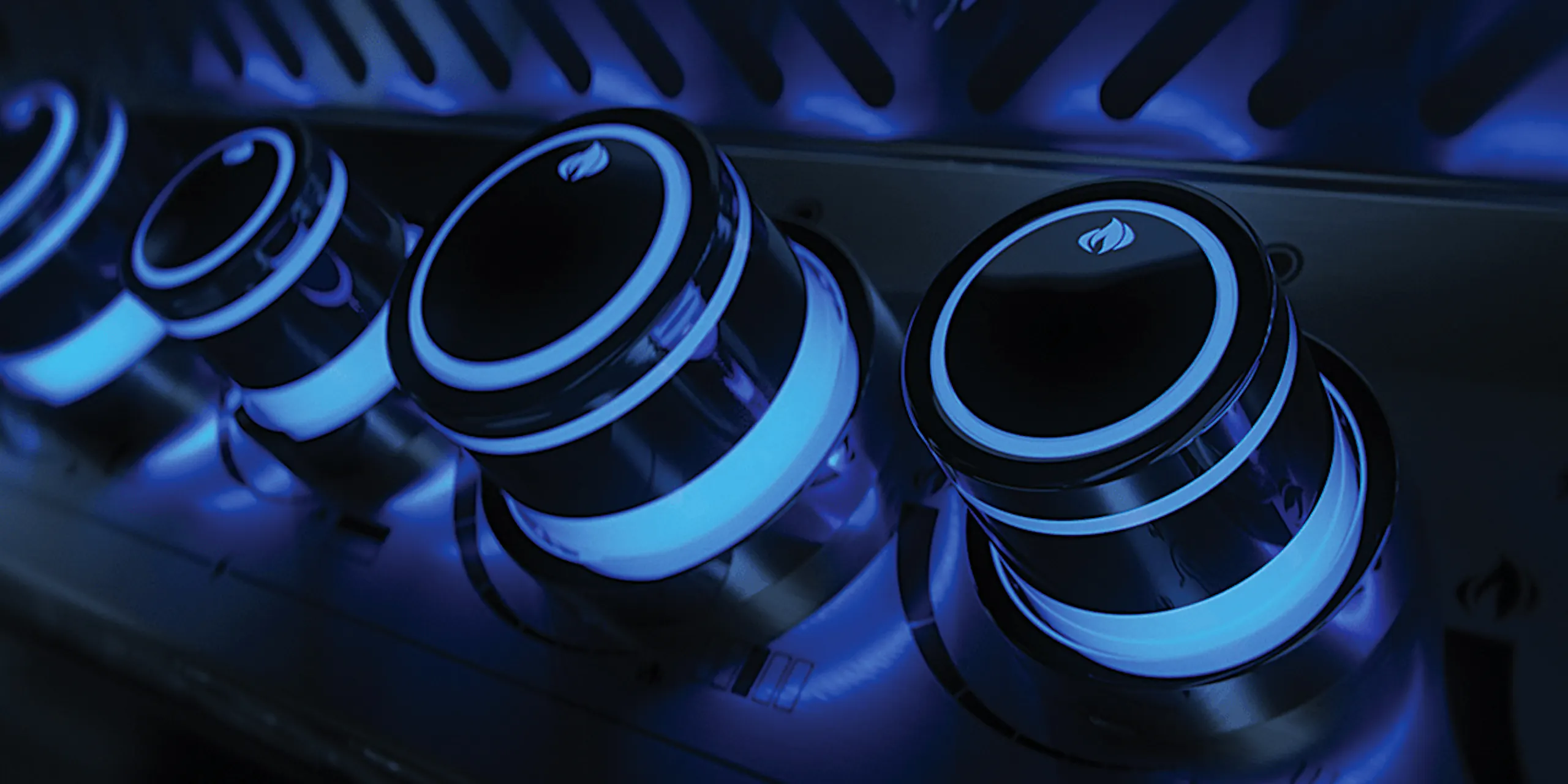 Í Prestige grillunum eru innbyggð ljós