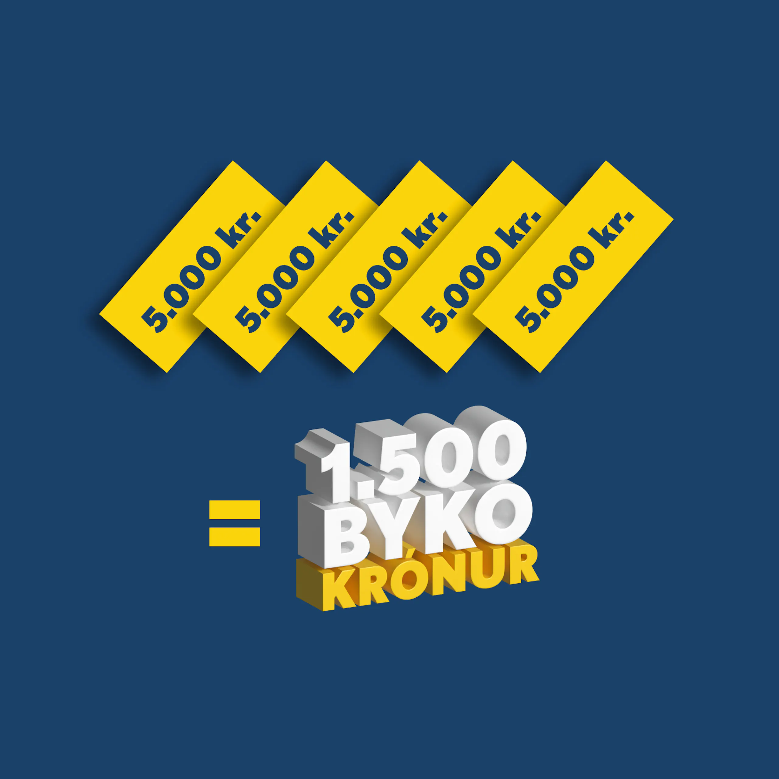 Söfnun BYKO króna