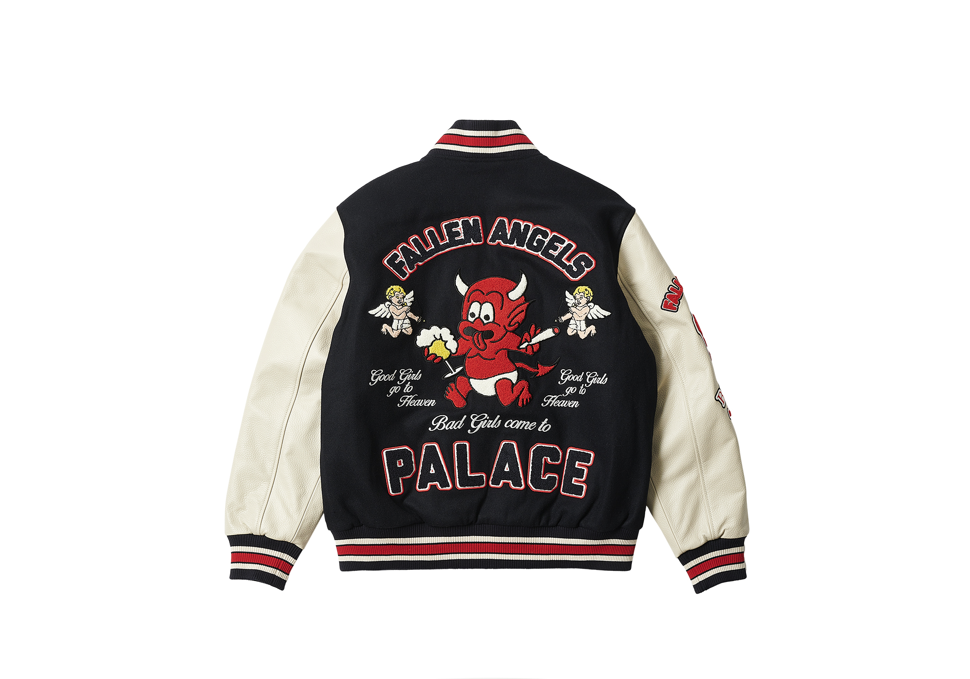 FALLEN ANGELS VARSITY JACKET | PALACE SKATEBOARDS
