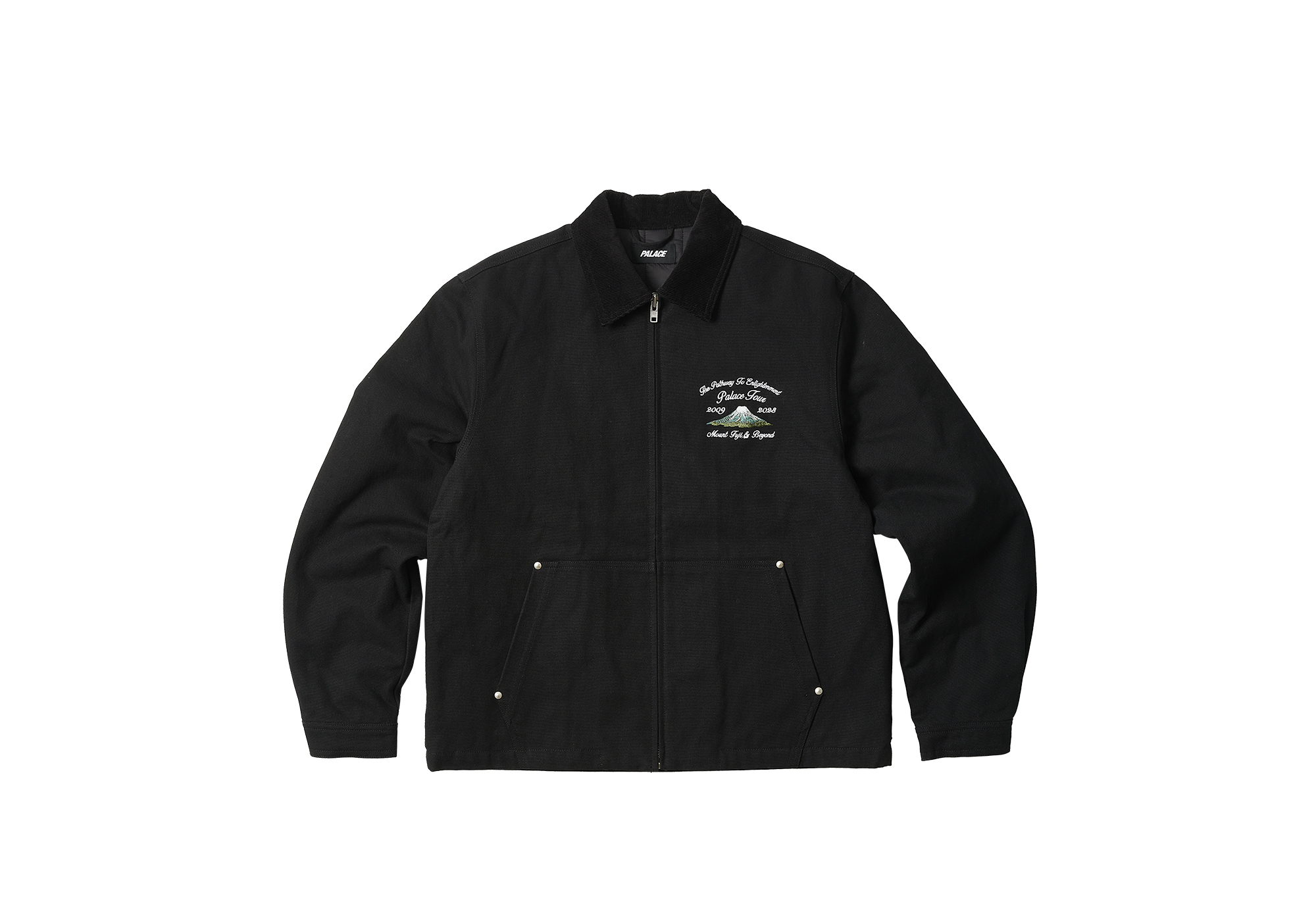 ジャケット・アウター palace skateboards stuff jacket black palace skateboards stuff jacket black