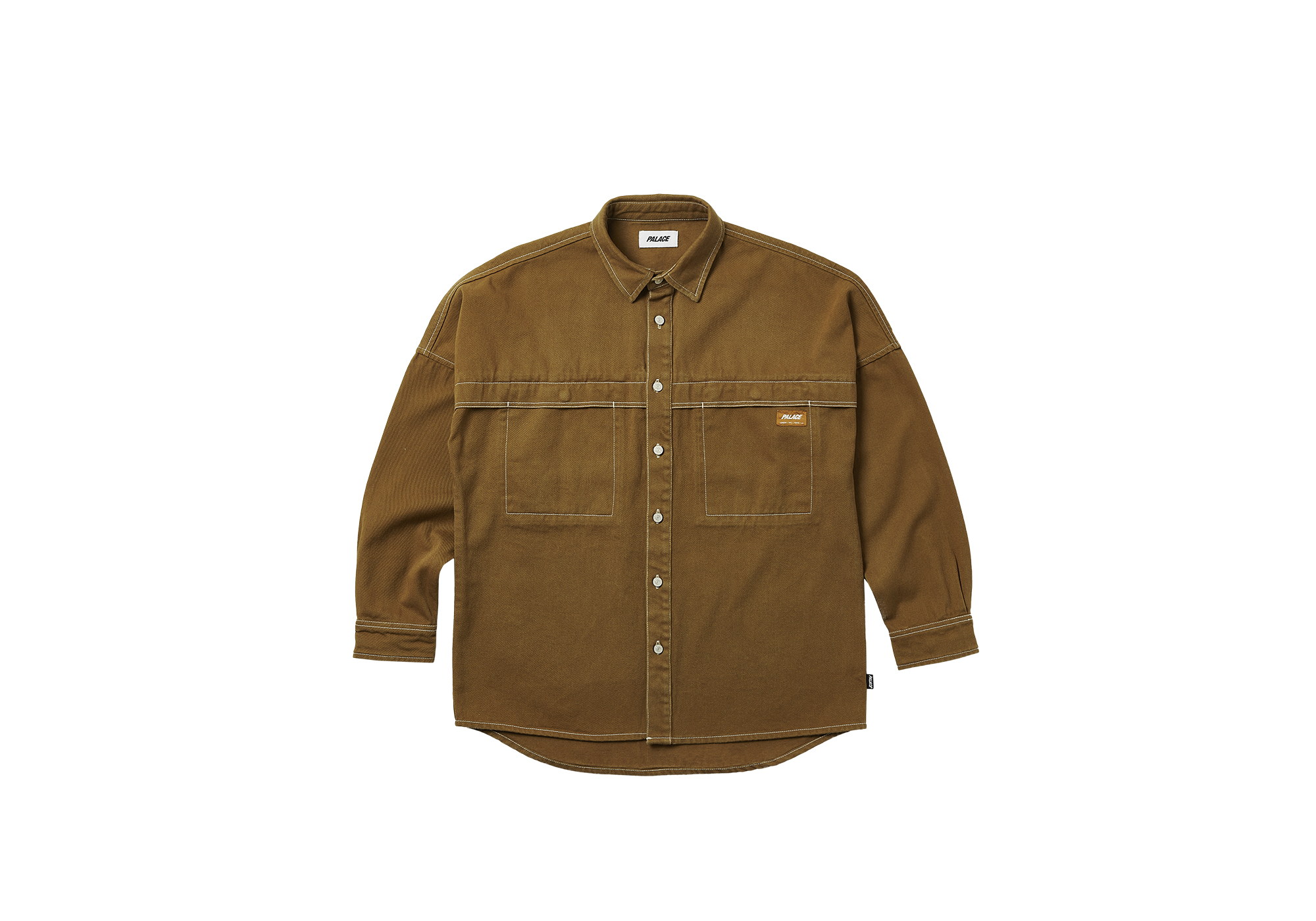 STITCH UP DROP SHOULDER SHIRT | PALACE SKATEBOARDS