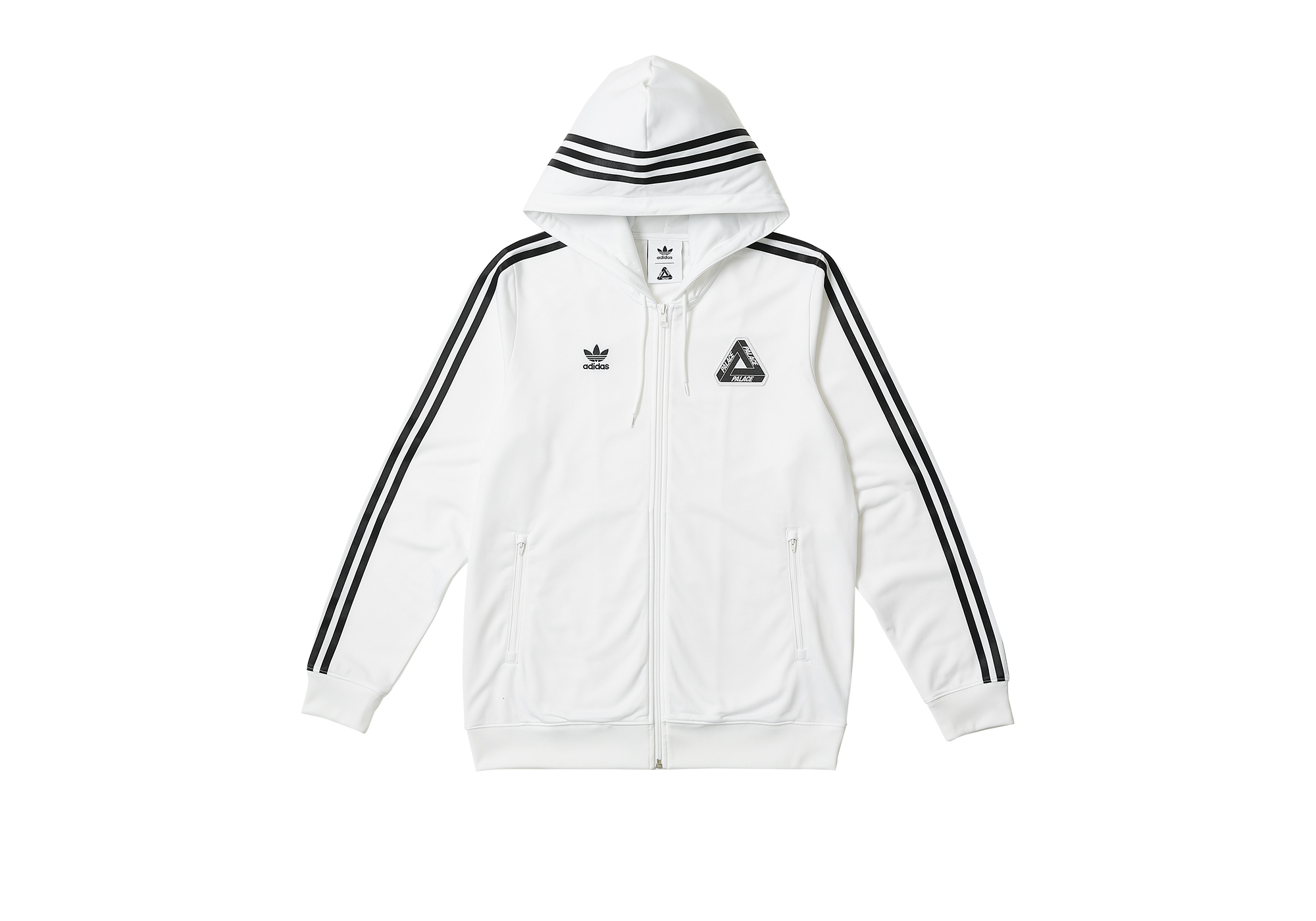 ★adidas x Palace★コラボ★Hooded Firebird Track Top★追跡可 Palace adidas Hooded Firebird Track Top (SS23) Black Men's