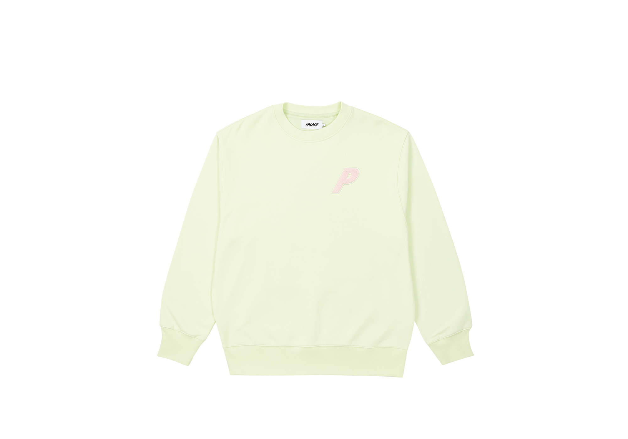 ★2023SS★Palace Fleece Tri-Ferg Crew Palace Fleece Tri-Ferg Crew Grey Marl Men's - SS23 - US