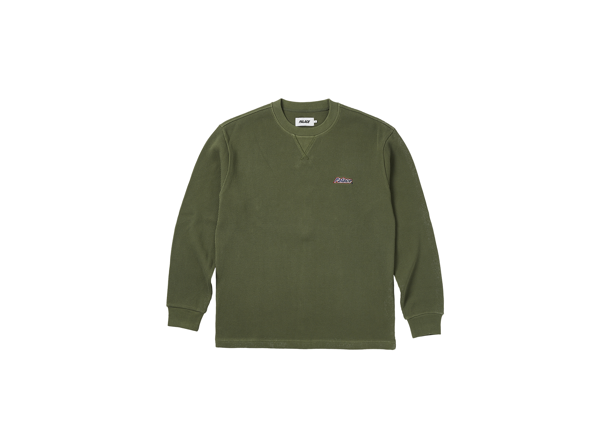 トップス palace GLASSIAS WAFFLE LONGSLEEVE Palace Waffle Longsleeve (SS24) Black Men's - SS24 - GB