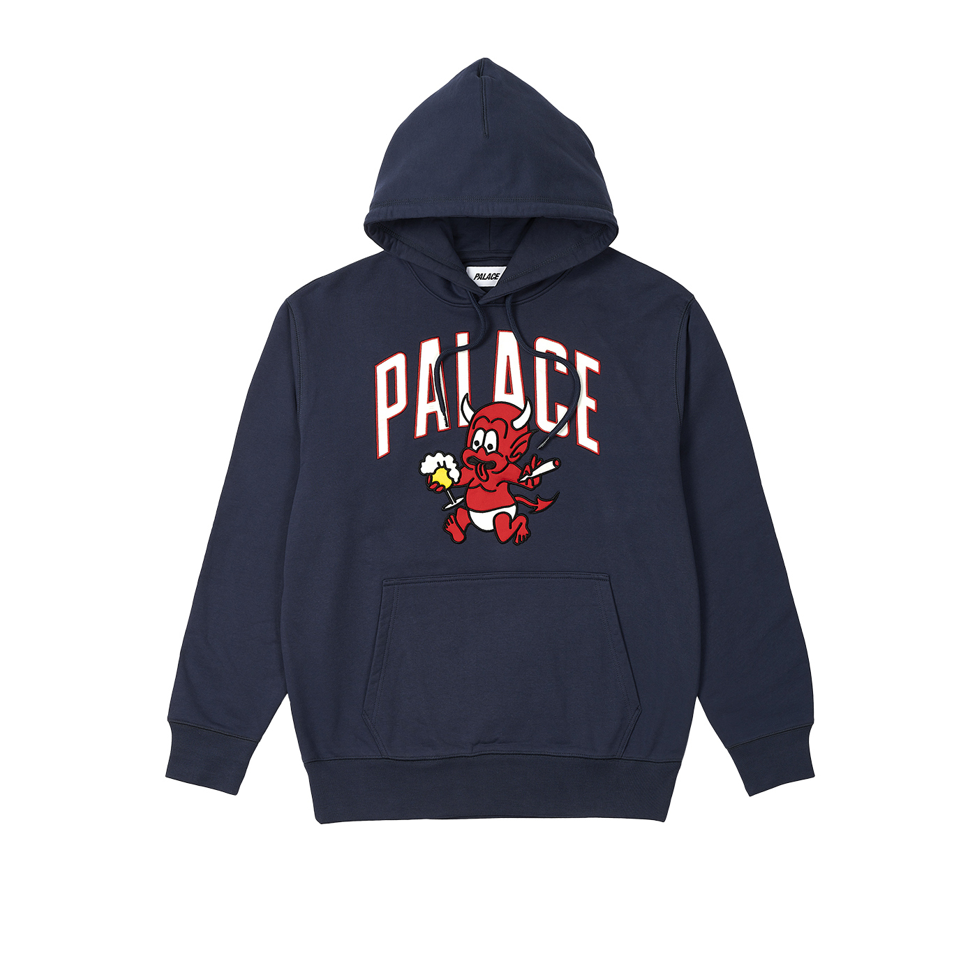 23ss PALACE SKATEBOARDS SLUB HOOD フーディ Top palace slub hood black Free Shipping