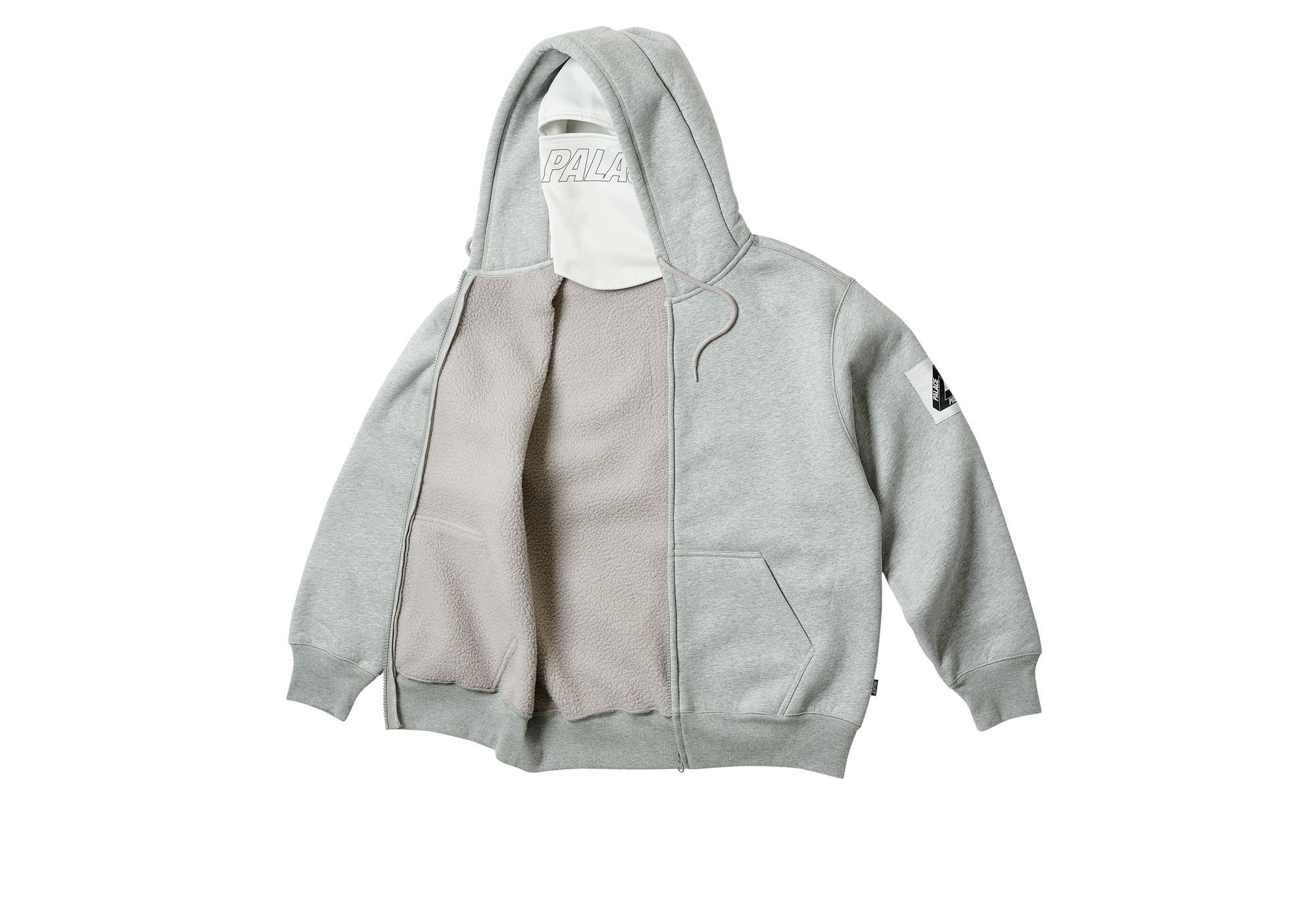 FACEMASK SHEARLING THERMAL HOOD | PALACE SKATEBOARDS