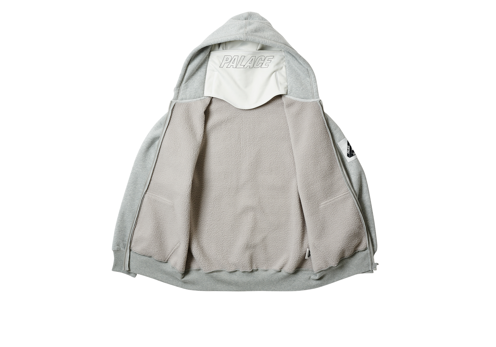 FACEMASK SHEARLING THERMAL HOOD | PALACE SKATEBOARDS