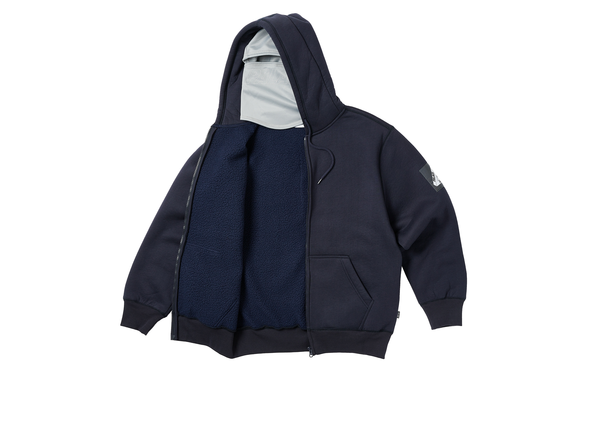 FACEMASK SHEARLING THERMAL HOOD | PALACE SKATEBOARDS