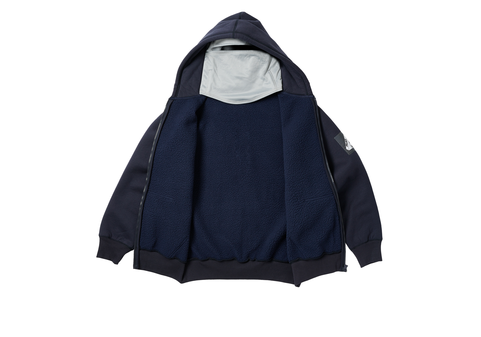 FACEMASK SHEARLING THERMAL HOOD | PALACE SKATEBOARDS