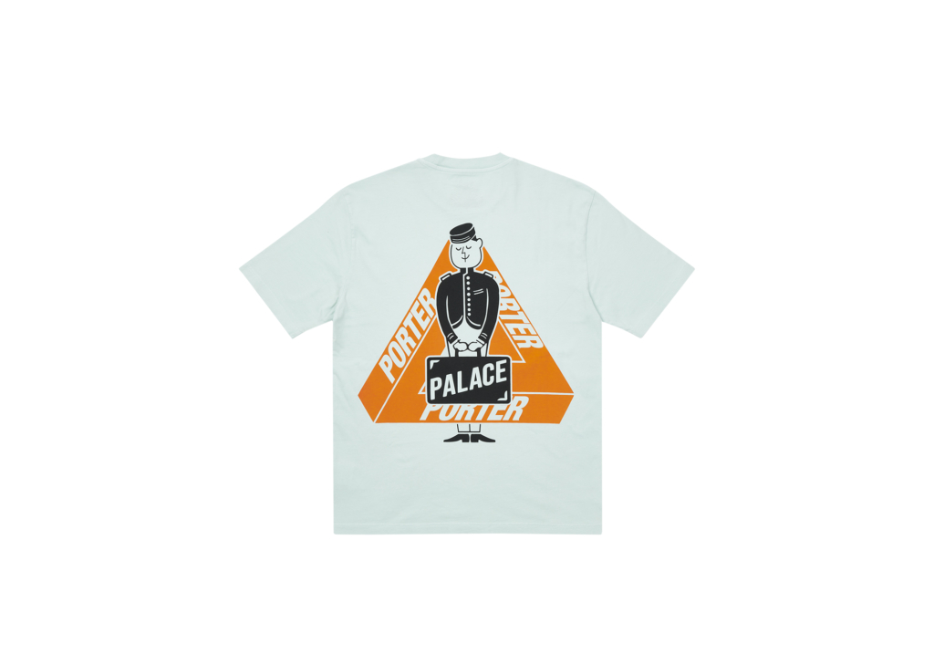 ★パレス×ポーターコラボ★ Tシャツ トライファーグ ベルボーイ PALACE PORTER(パレス ポーター) TRI-FERG BELL BOY T-SHIRT(L