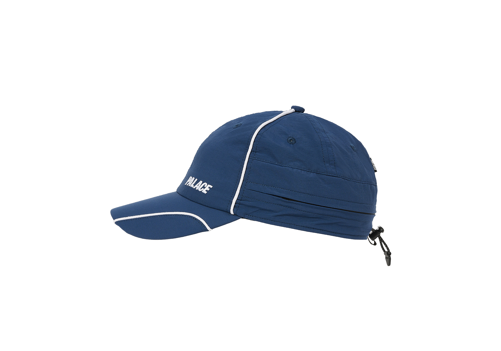 FONT ZIP SHELL NECK SAVER 6-PANEL | PALACE SKATEBOARDS
