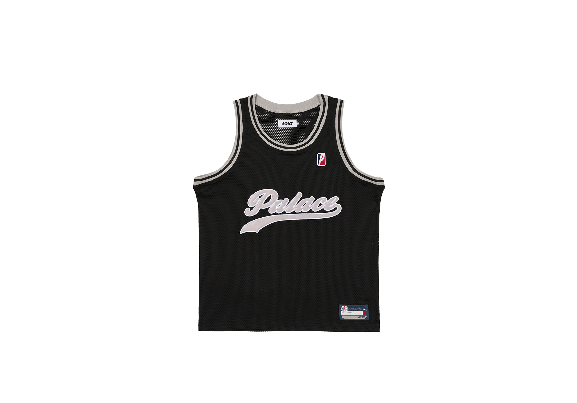 Palace Skateboards  MVP VEST メッシュタンクトップ Palace Skateboards MVP Vest White Basketball Jersey Men's Sz