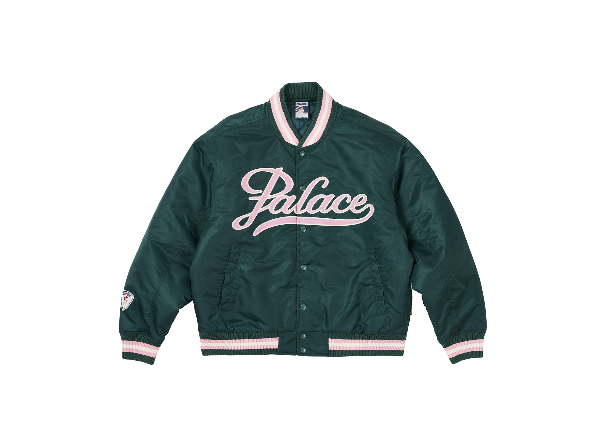 ジャケット・アウター Palace Satin The Arena Jacket BLACK M SATIN THE ARENA JACKET | PALACE SKATEBOARDS