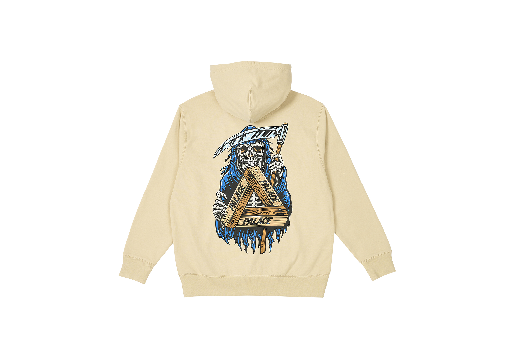 【Palace】 Palace Reaper Hood Grey Marl - 23FW Palace Reaper Hood Grey Marl Men's - FW23 - US