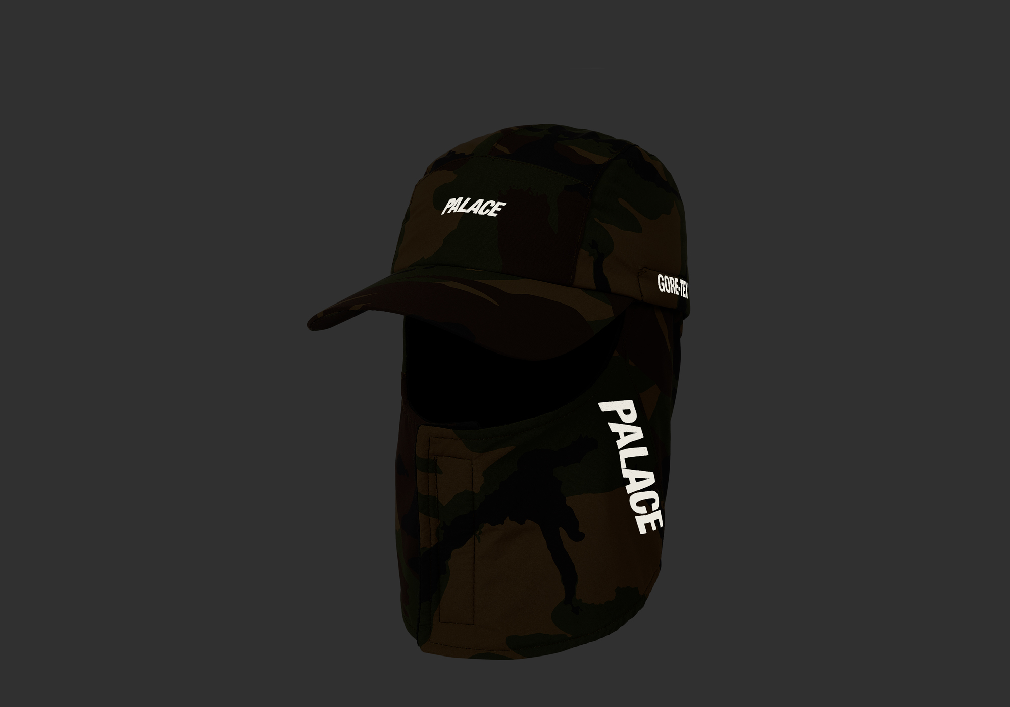 PALACE gore tex 防水性キャップ ☆24SS 入手困難☆PALACE Gore-Tex 3L 6-Panel (Palace