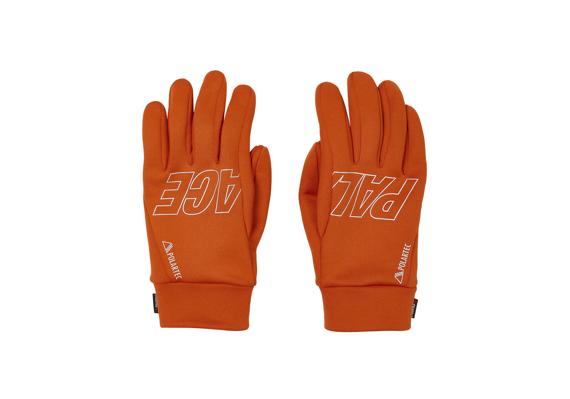 Palace POLARTEC POWERSTRETCH 手袋 オレンジ POLARTEC POWERSTRETCH GLOVES | PALACE SKATEBOARDS
