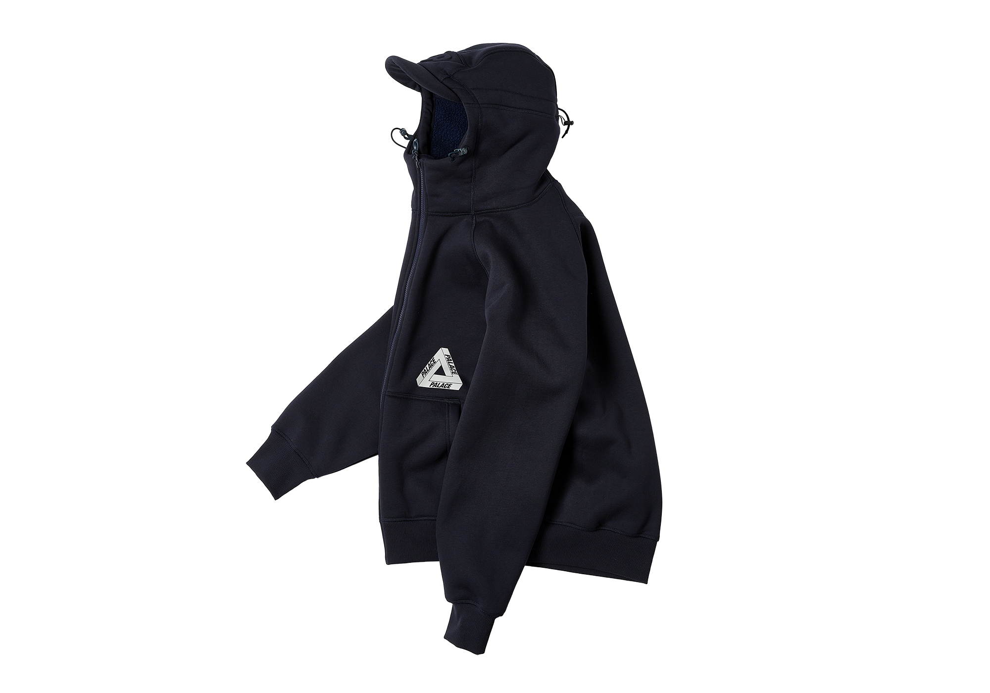 ジャケット・アウター PALACE THERMAL BONDED CAP HOOD BLACK Palace Thermal Bonded Cap Hood Black Men's - FW23 - US