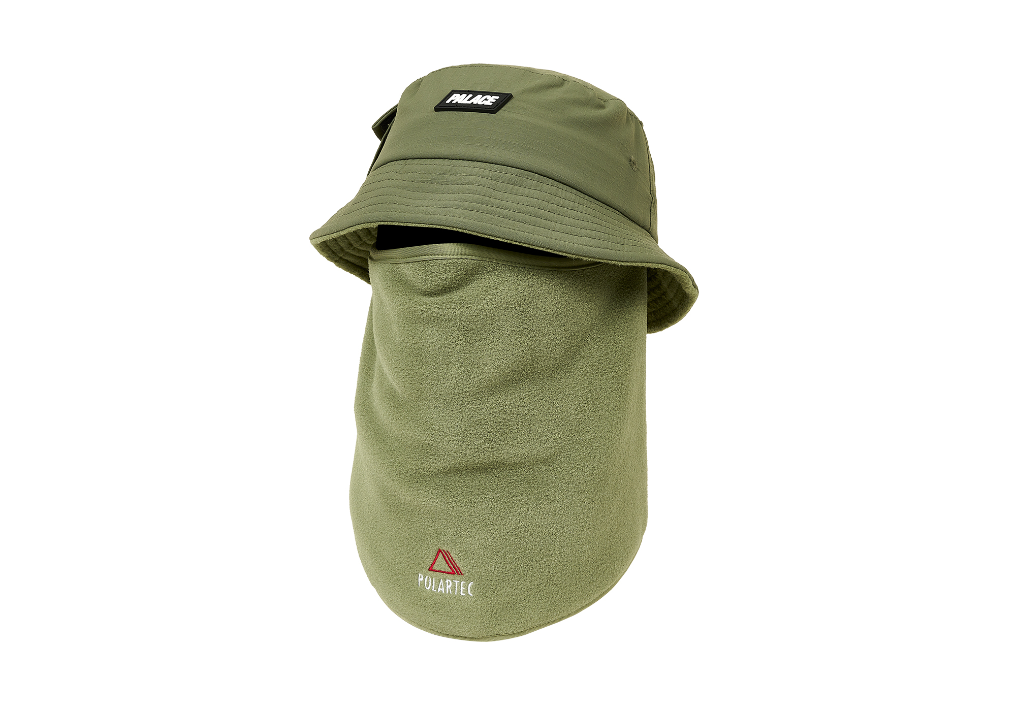 帽子 PALACE Polartec Peaked Face Warmer 팔라스 페이스워머 플리스 P 5-패널 캡 블랙 - 21FW | Palace