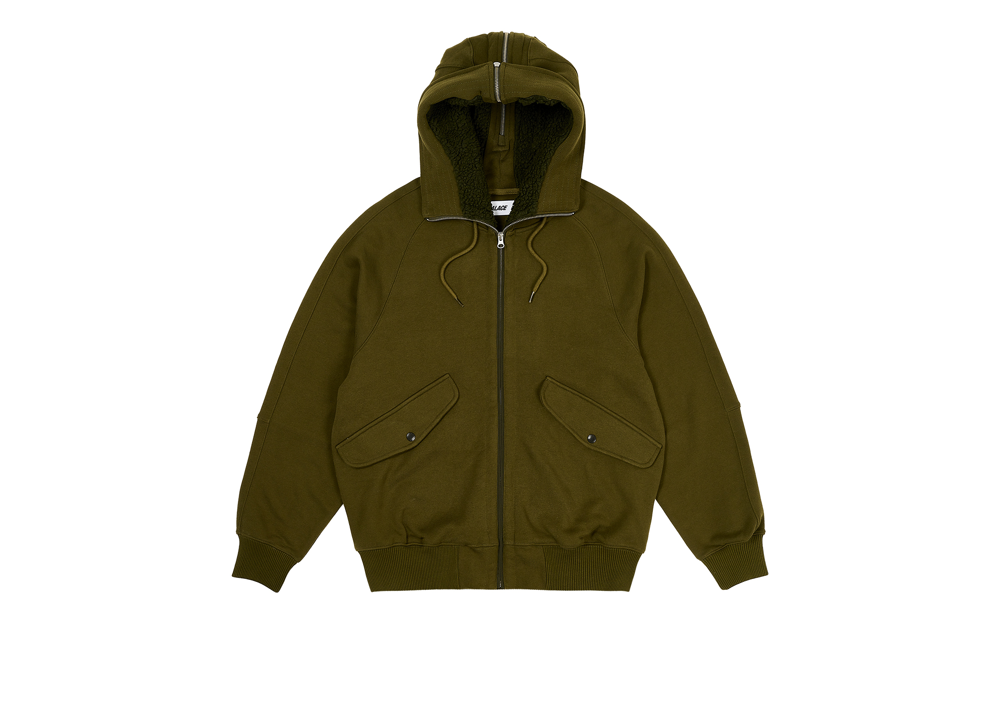 ジャケット・アウター Palace Skateboards Cap Jacket Olive Palace Skateboards Cap Jacket Olive