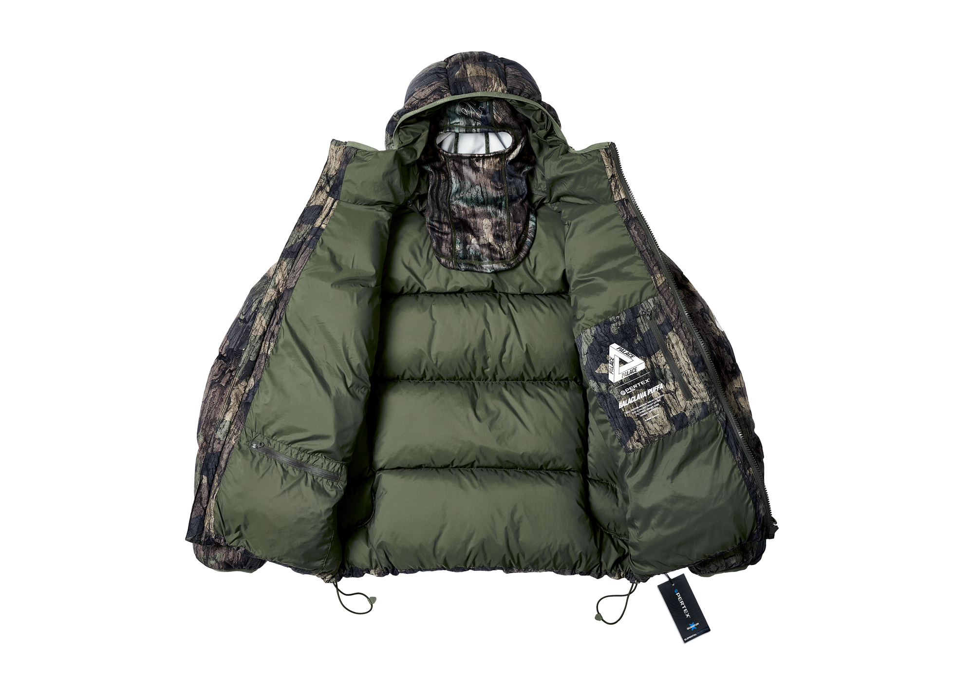 PERTEX MATTE BALACLAVA PUFFA | PALACE SKATEBOARDS