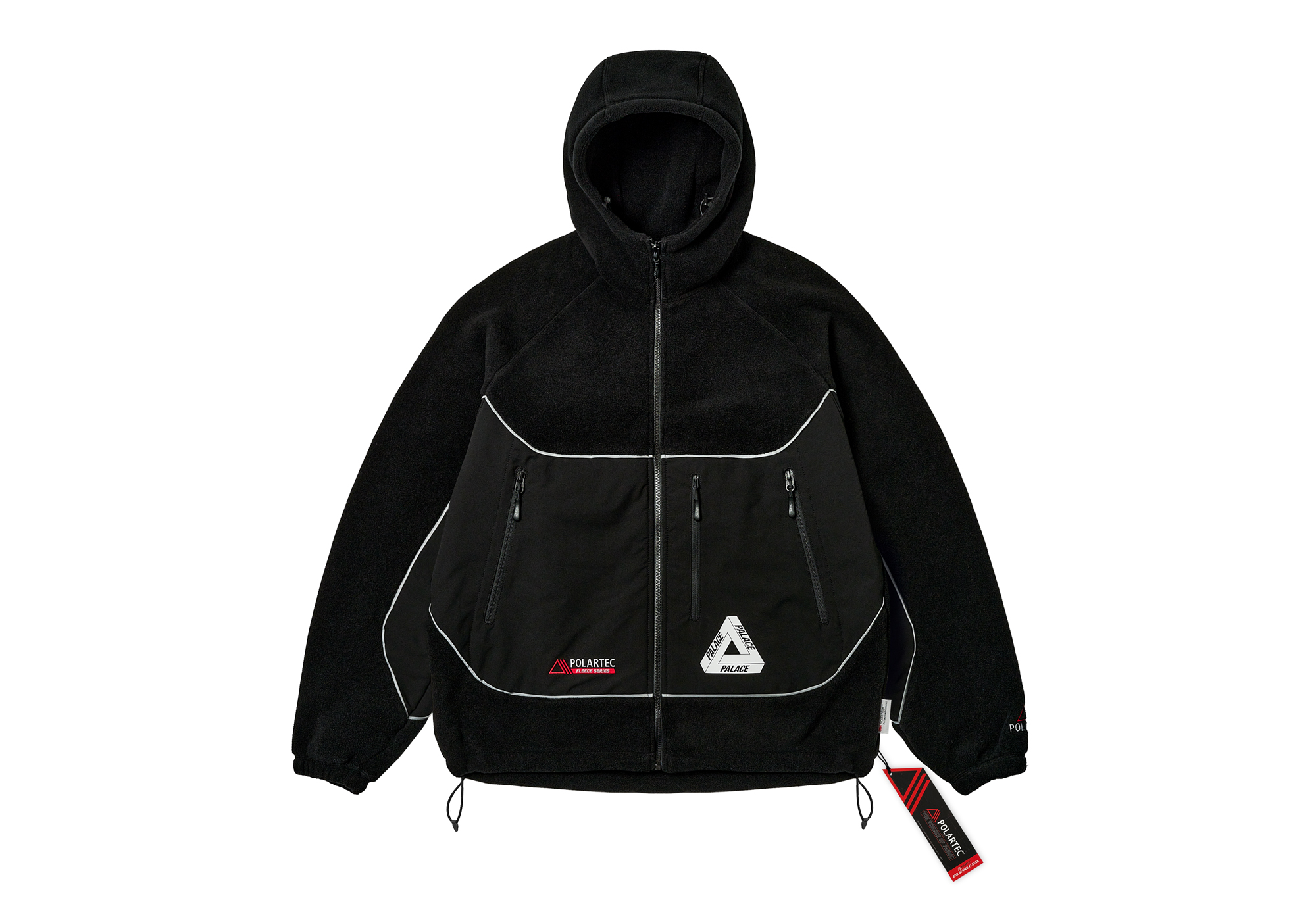 PALACE POLARTEC 3M TRACK JACKET L アウター Polartec 3m Track Jacket Black - Autumn 2024 - Palace Community