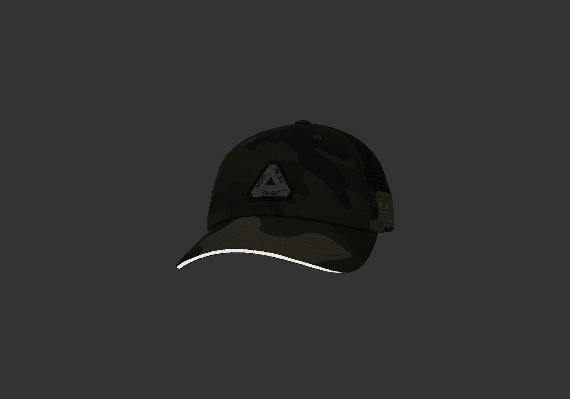 MILITARY SHELL TRI-FERG PATCH 6-PANEL | PALACE SKATEBOARDS