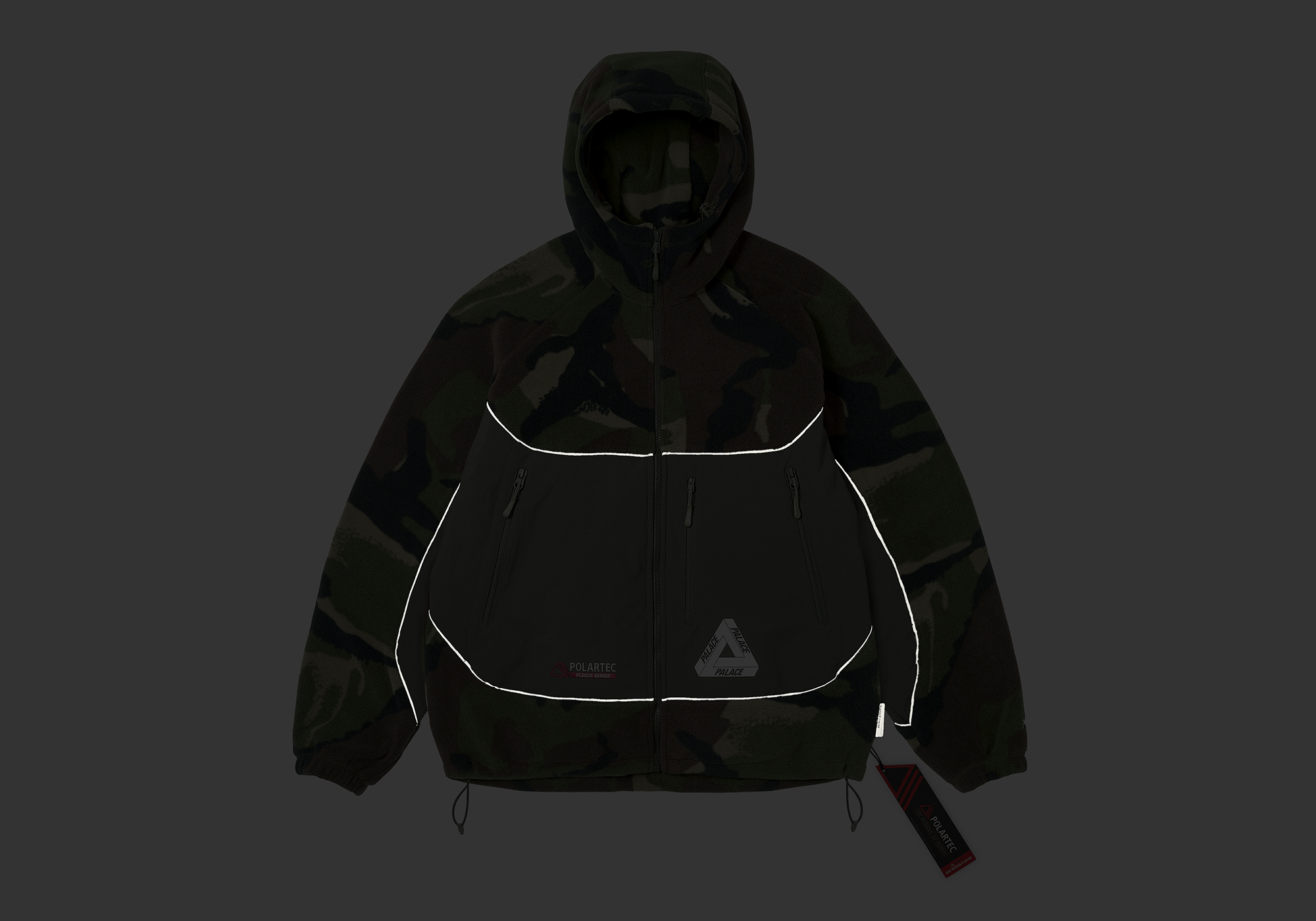 POLARTEC 3M HOODED JACKET | PALACE SKATEBOARDS