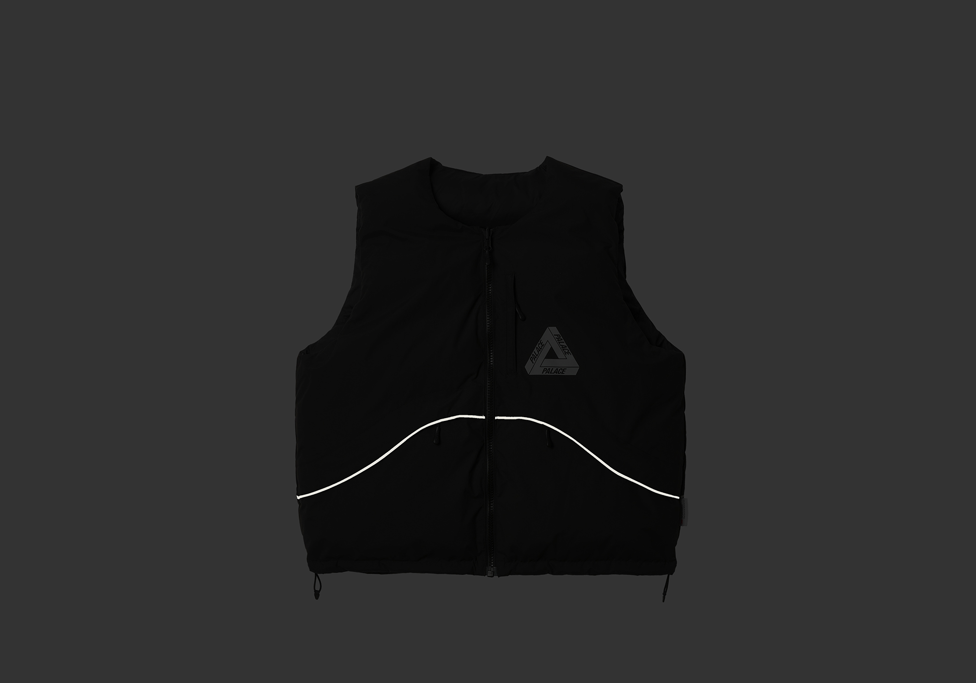 ジャケット・アウター PALACE P-Tech Reversible Puffa Vest L Buy Palace P-Tech Reversible Puffa Vest 'Black' - P25JK082