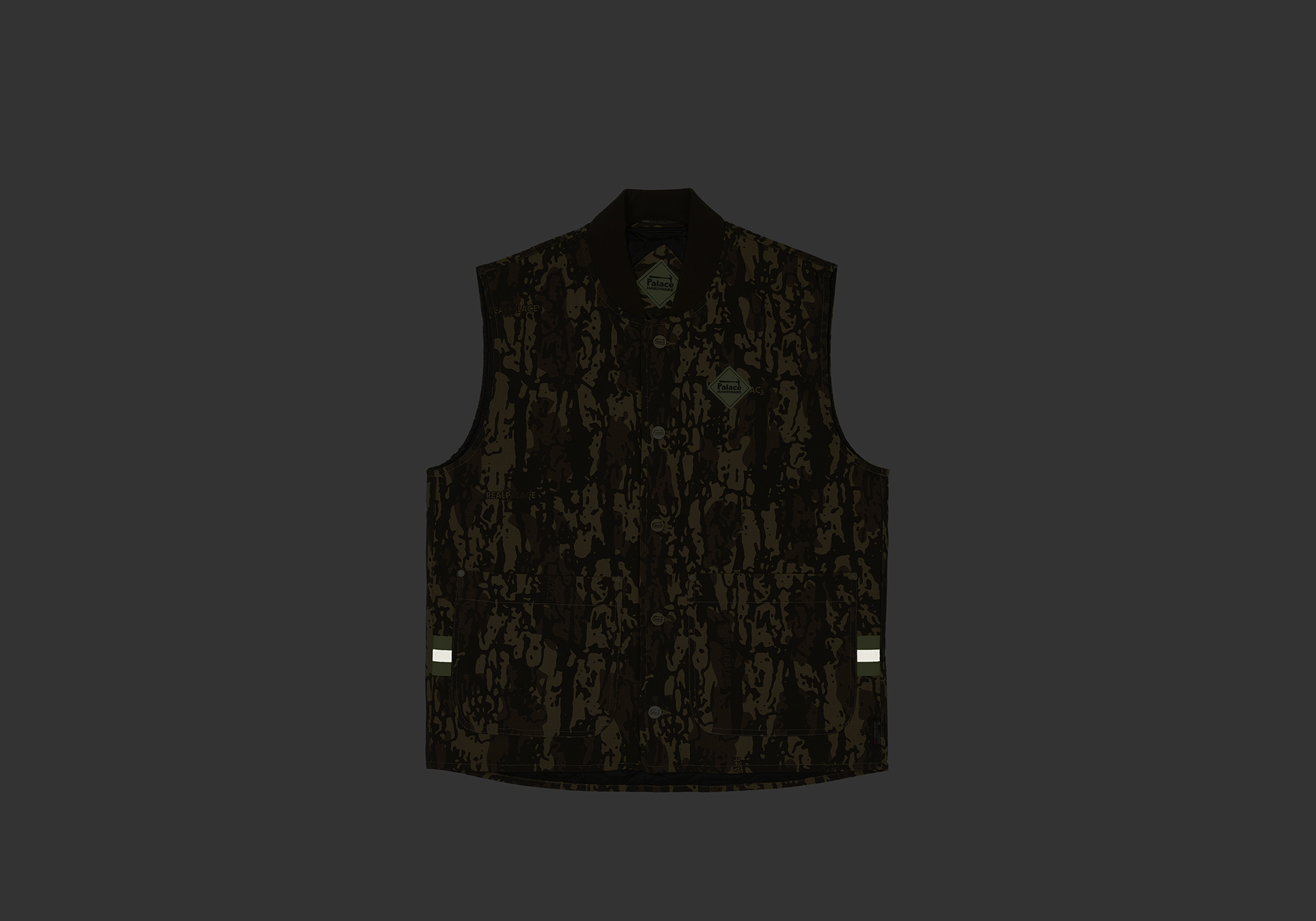トップス PALACE skateboards mesher vest camo L PALACE skateboards mesher vest camo L