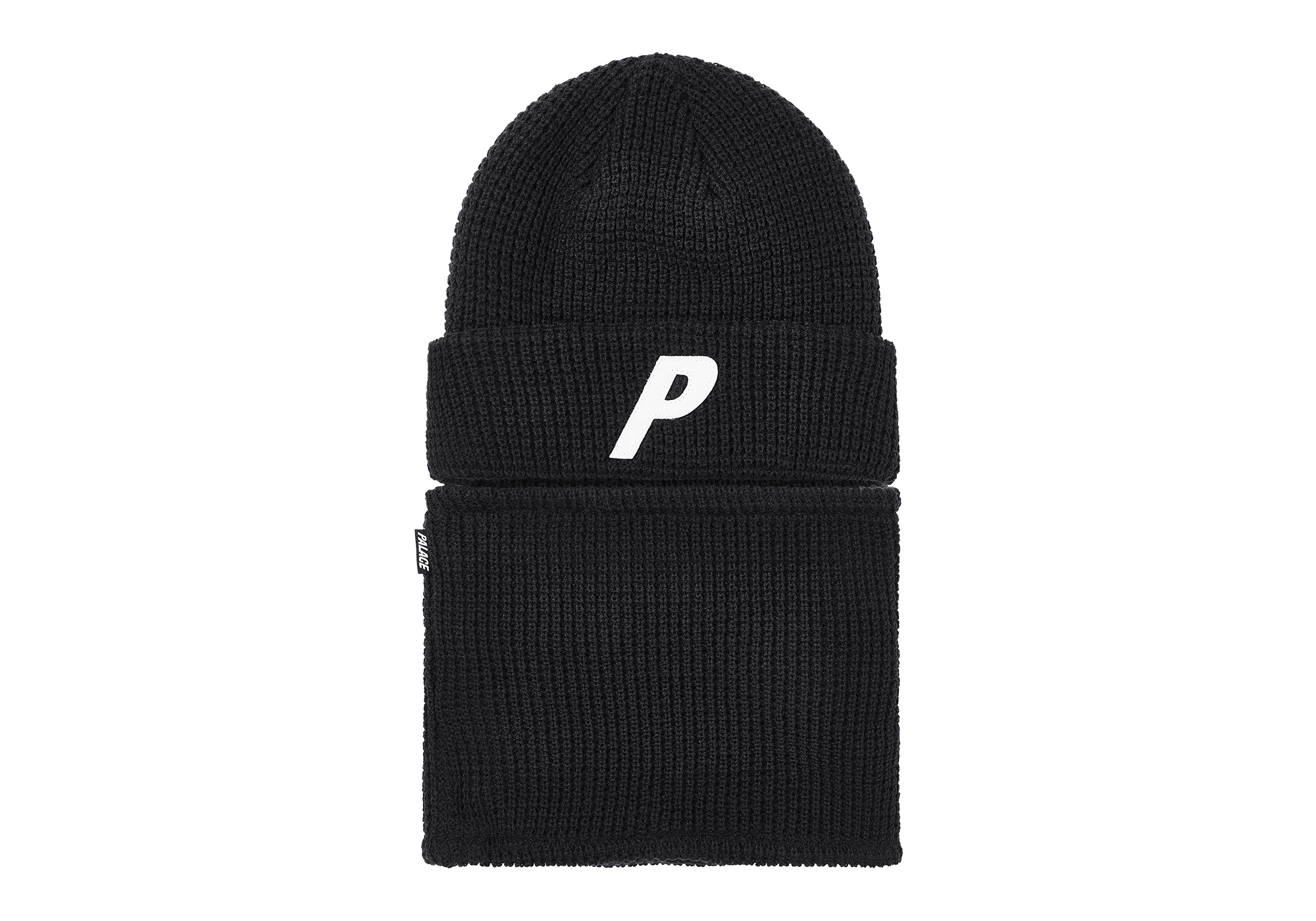 ZIP OFF FACEWARMER P BEANIE | PALACE SKATEBOARDS