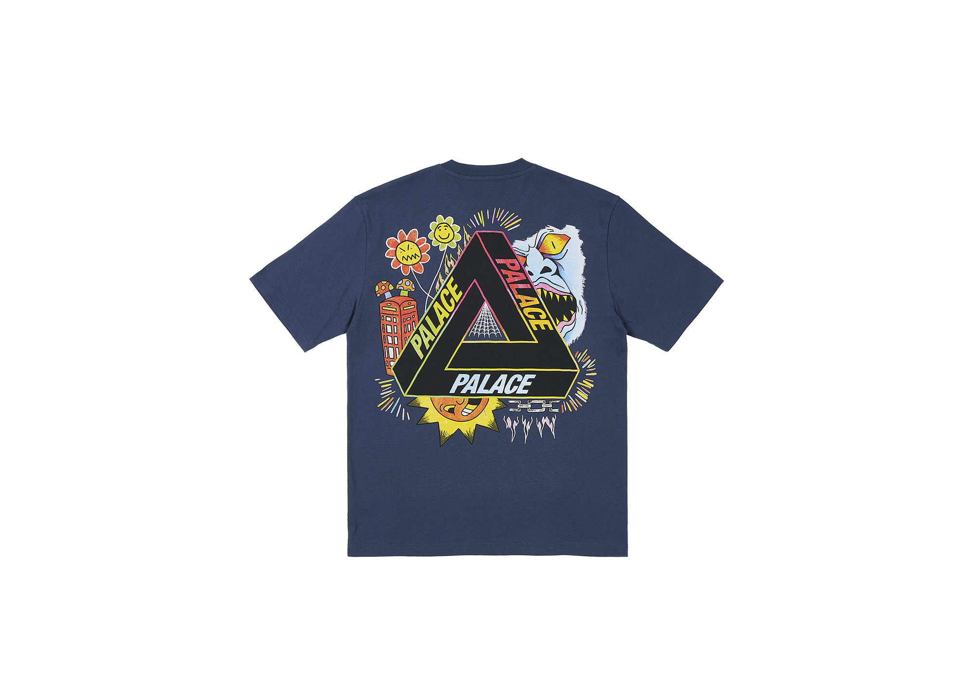 PALACE Tri-Lottie T-Shirt サイズXL BLACK TRI-LOTTIE T-SHIRT | PALACE SKATEBOARDS