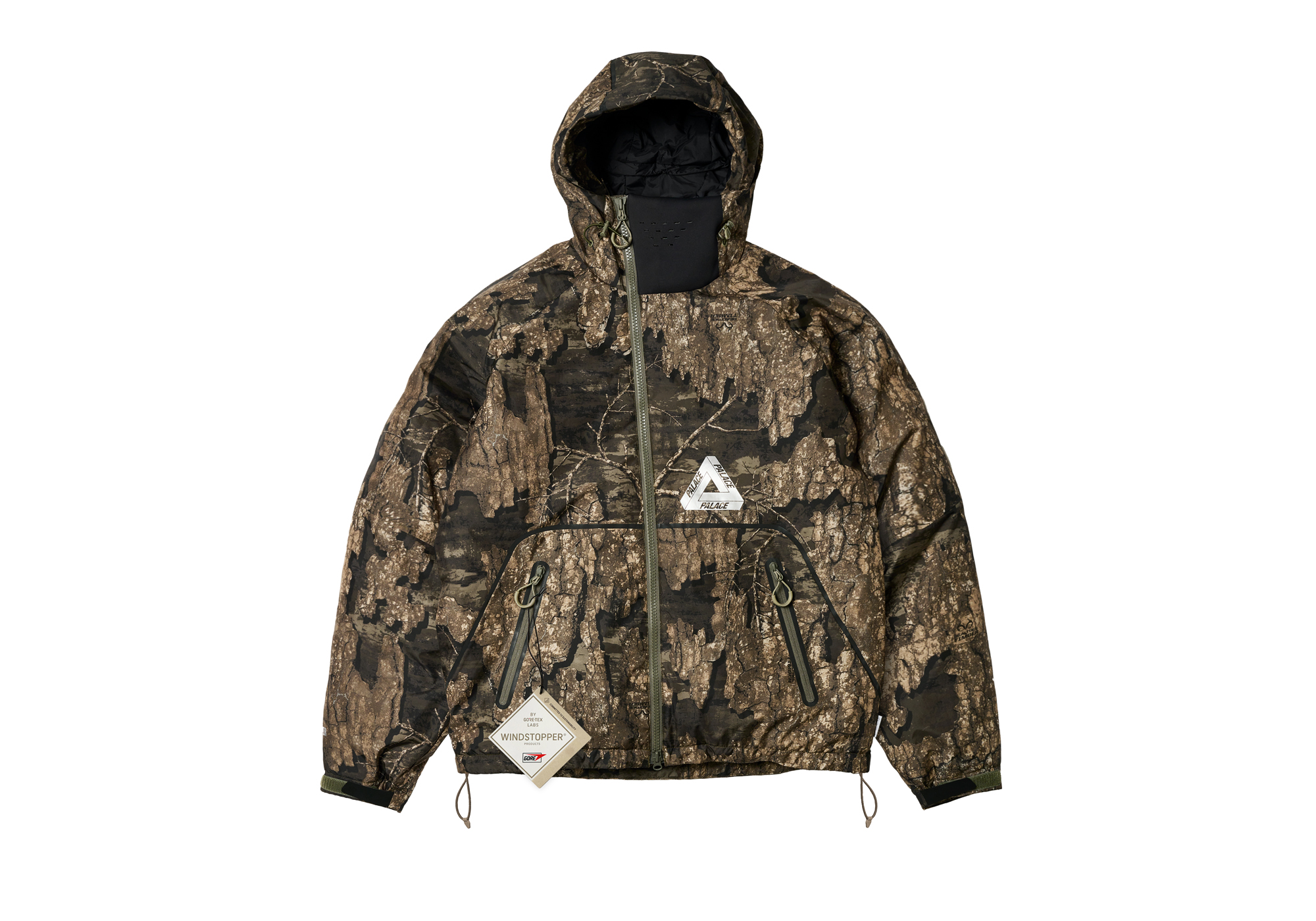 Palace GORE-TEX Windstopper Jacket Black Men's - SS24 - US