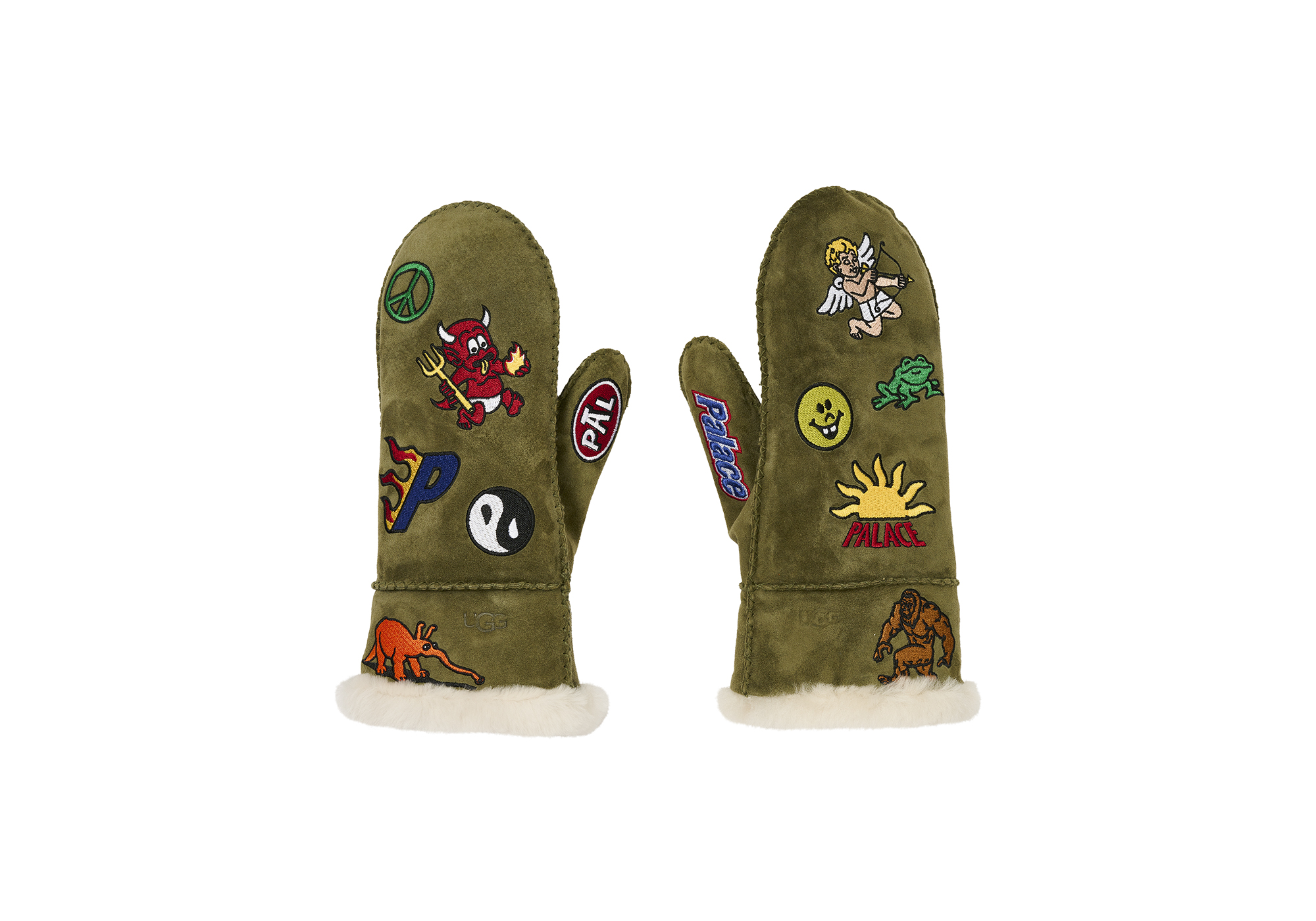 palace ugg ミトン