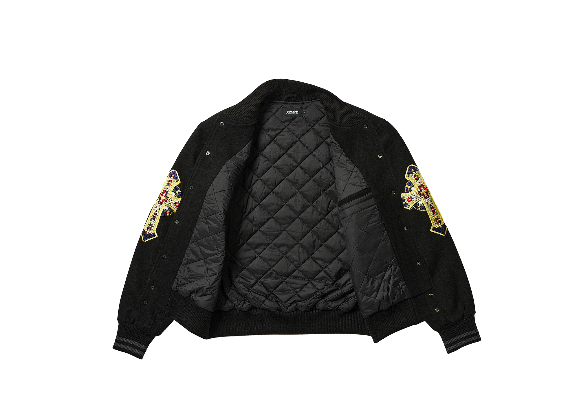 PALACE SAINTS VARSITY JACKET | PALACE SKATEBOARDS