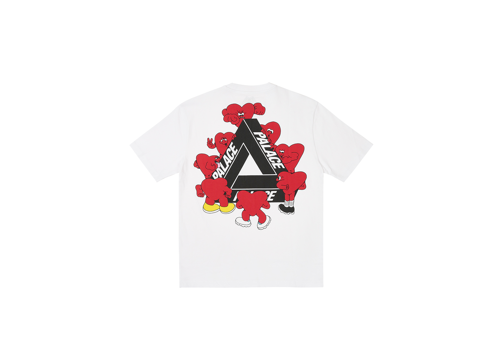 Palace TRI-HEARTS T-SHIRT 【M】 Palace-Tri-Hearts-T-shirt-Grey