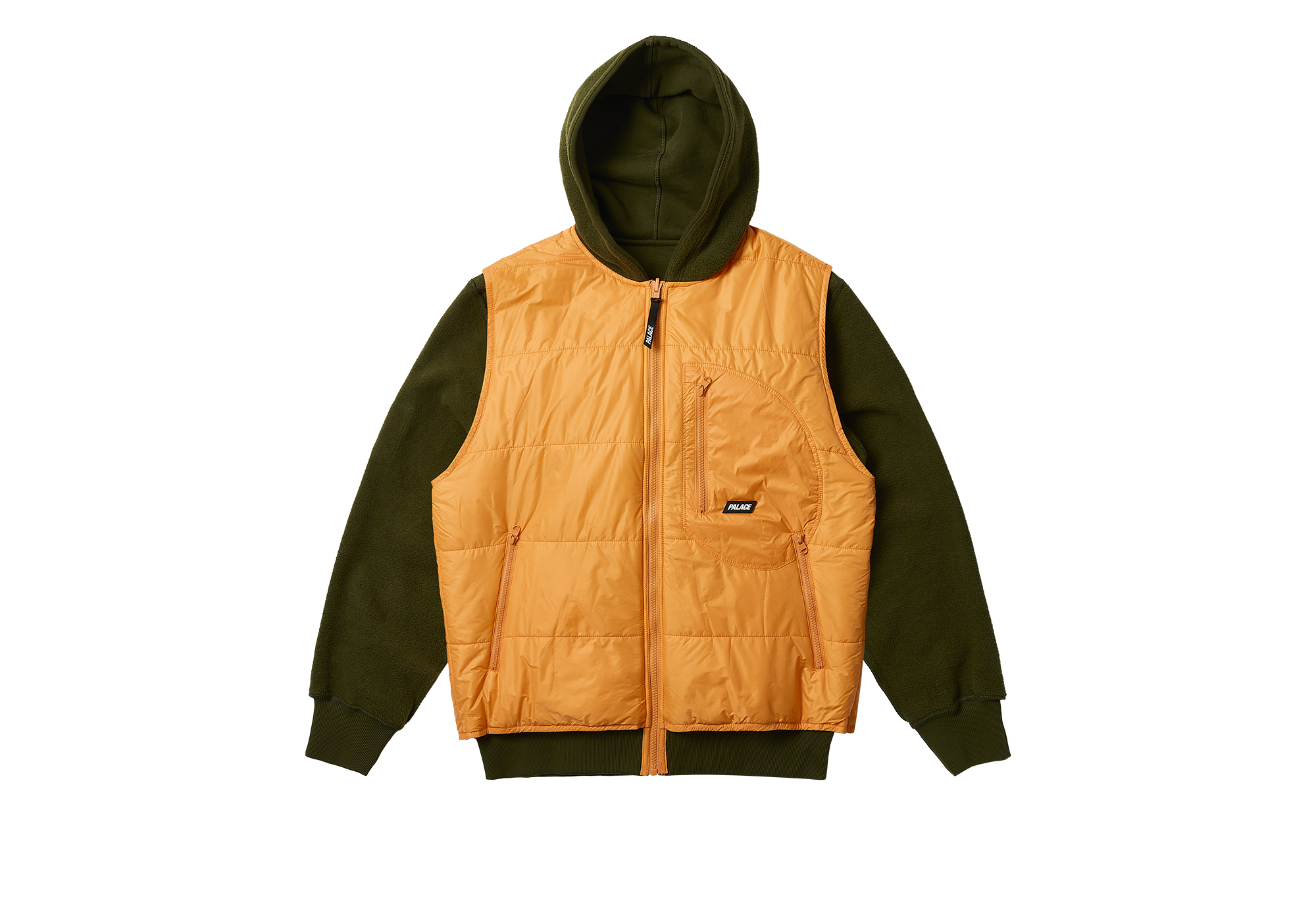 REVERSIBLE VEST HOOD | PALACE SKATEBOARDS