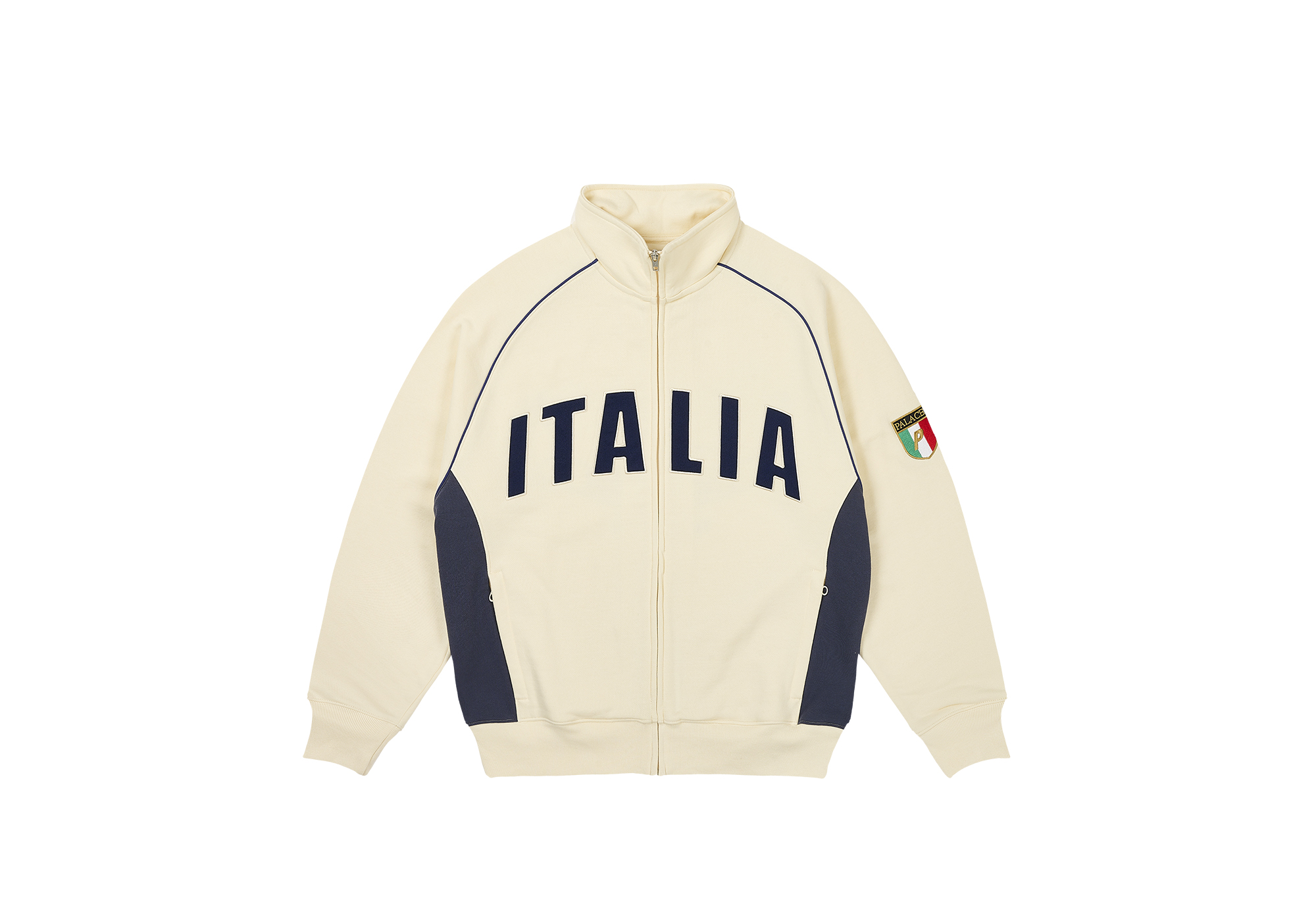 Palace Italia Zip Funnel Soft White Men's - SS24 - US