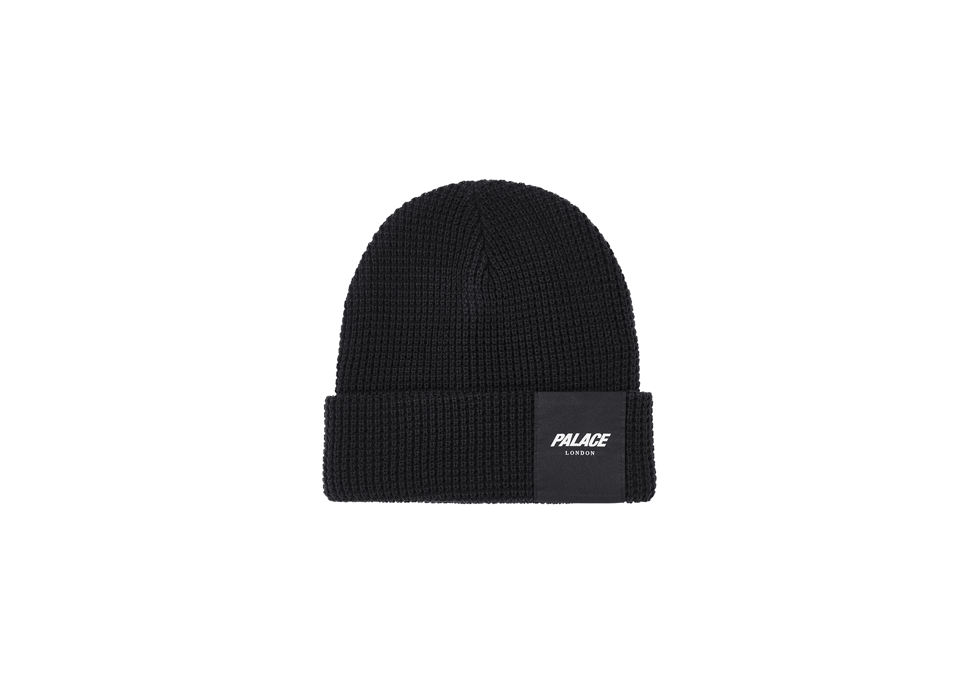 帽子 PALACE LONDON WAFFLE BEANIE BLACK Palace London Waffle Beanie Black - SS24 - US