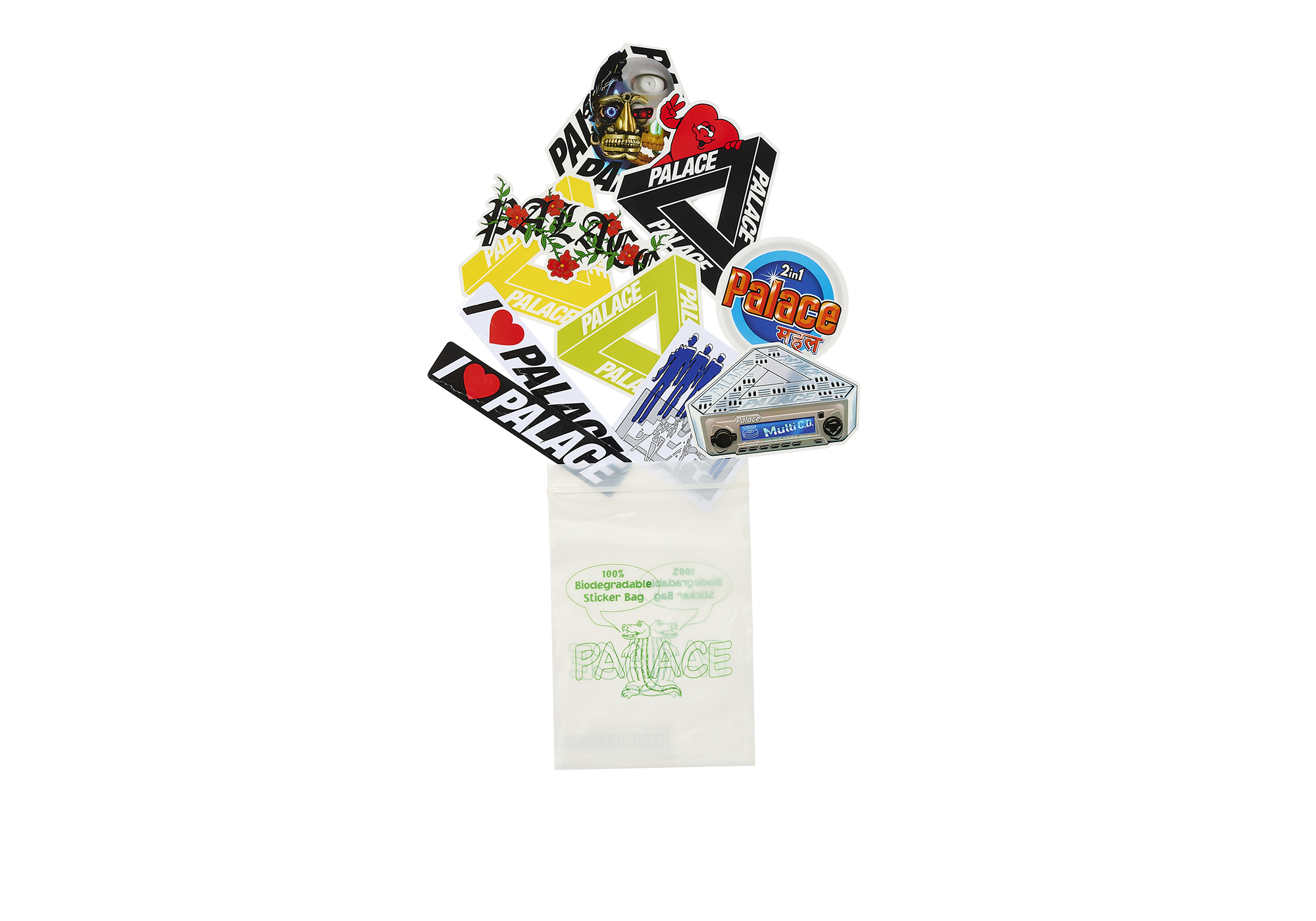 SPRING STICKER PACK | PALACE SKATEBOARDS