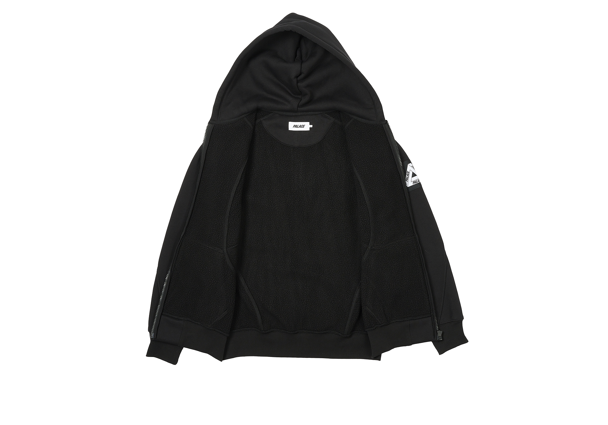 BONDED SHERPA ZIP HOOD | PALACE SKATEBOARDS